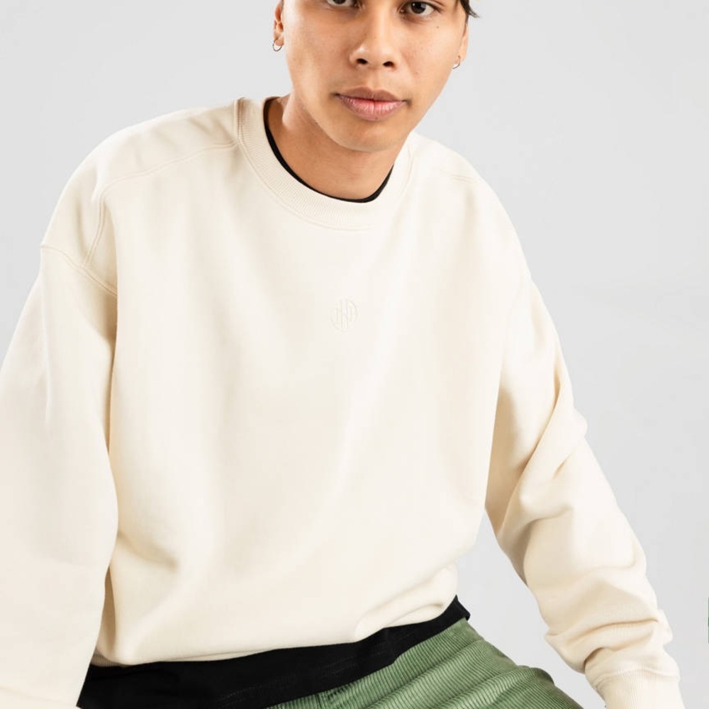 Ninth Hall Fundamentals Cream Crew Neck